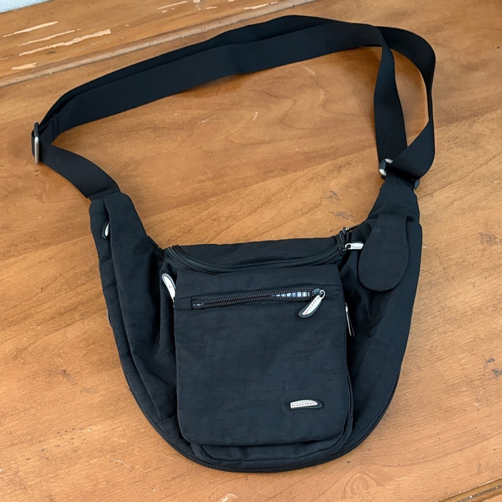 Travelon  Black Crossbody Bag